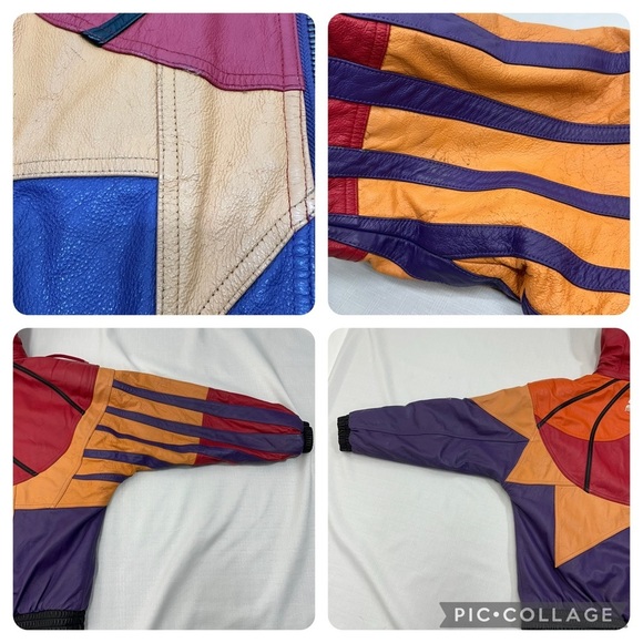 Vintage Starter Men’s size Medium Phoenix Suns Leather Hooded Jacket - Picture 10 of 17
